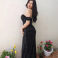 Off The Shoulder Sweetheart Mermaid Sequin Prom Dresses