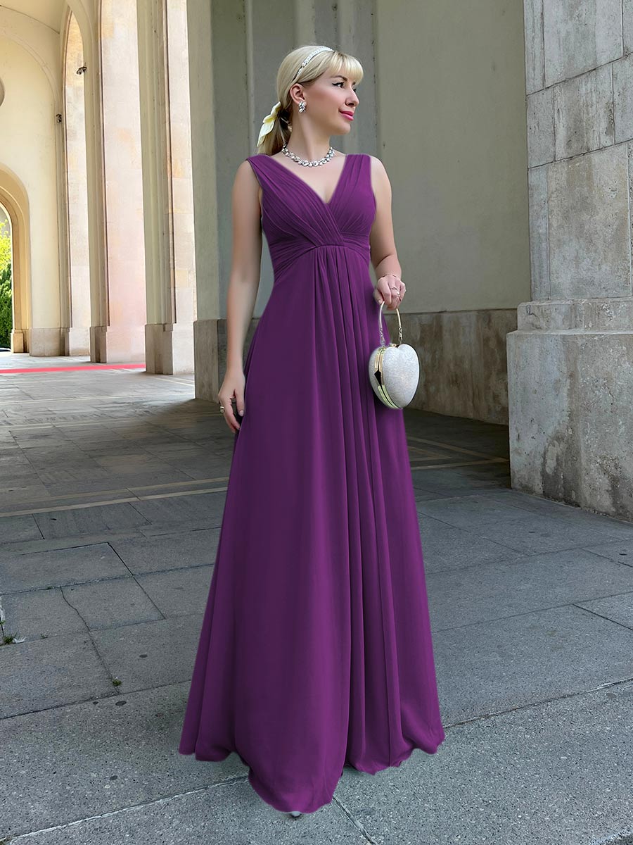 Grape bridesmaid dresses on sale