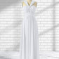 Floor Length Chiffon A Line Convertible Bridesmaid Dresses