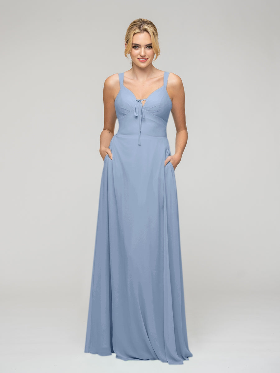 Bridesmaid dresses with pockets sale